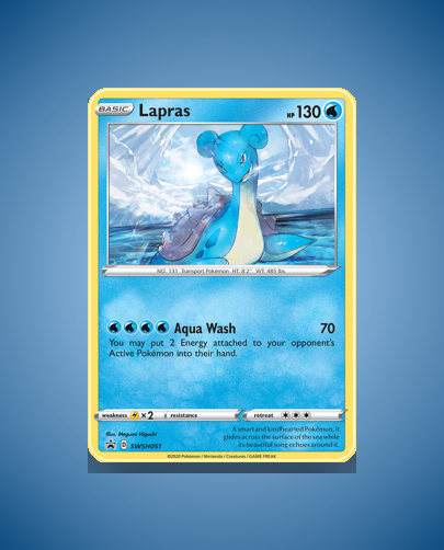 Collector’s Guide: Lapras (SWSH Black Star Promos #SWSH051)