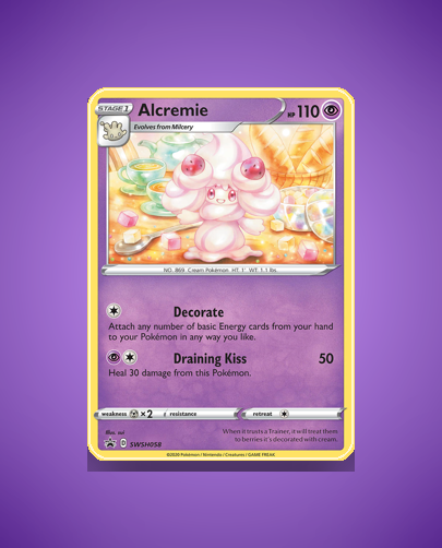 Collector’s Guide: Alcremie (SWSH Black Star Promos #SWSH058)