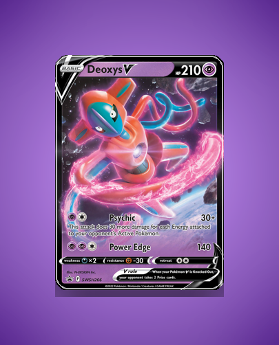 Collector’s Guide: Deoxys V (SWSH Black Star Promos #SWSH266)