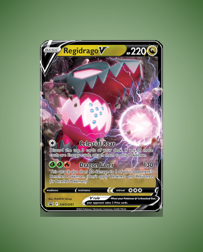 Collector’s Guide: Regidrago V (SWSH Black Star Promos #SWSH281)