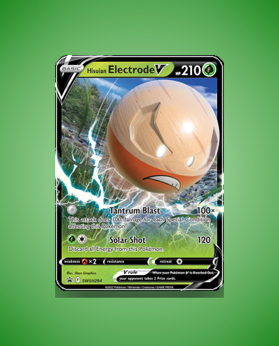 Collector’s Guide: Hisuian Electrode V (SWSH Black Star Promos #SWSH294)