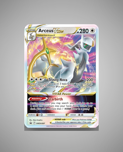 Collector’s Guide: Arceus VSTAR (SWSH Black Star Promos #SWSH307)