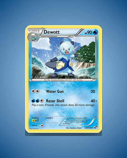 Collector’s Guide: Dewott (Black White #29)