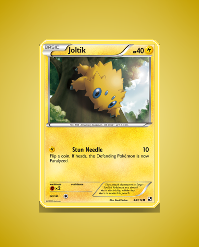 Collector’s Guide: Joltik (Black White #44)