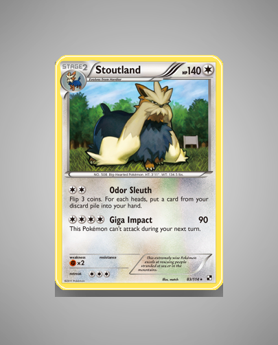 Collector’s Guide: Stoutland (Black White #83)