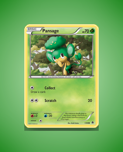 Collector’s Guide: Pansage (Emerging Powers #1)