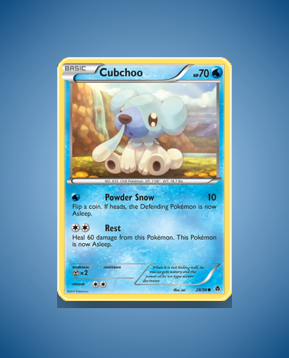 Collector’s Guide: Cubchoo (Emerging Powers #28)