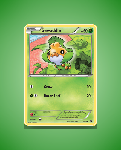 Collector’s Guide: Sewaddle (Emerging Powers #4)