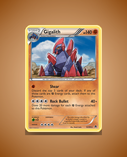 Collector’s Guide: Gigalith (Emerging Powers #53)