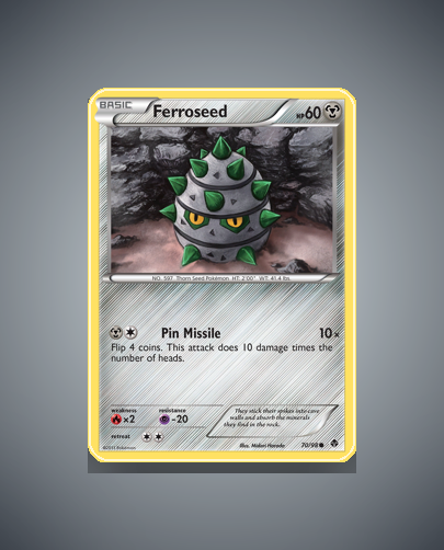 Collector’s Guide: Ferroseed (Emerging Powers #70)