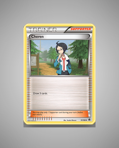 Collector’s Guide: Cheren (Emerging Powers #91)