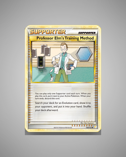 Collector’s Guide: Professor Elm’s Training Method (HeartGold SoulSilver #100)