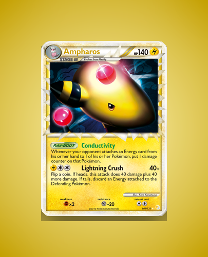 Collector’s Guide: Ampharos (HeartGold SoulSilver #105)