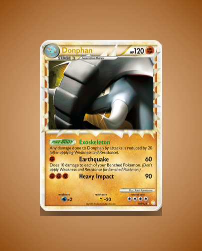 Collector’s Guide: Donphan (HeartGold SoulSilver #107)