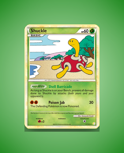 Collector’s Guide: Shuckle (HeartGold SoulSilver #11)