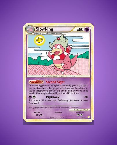 Collector’s Guide: Slowking (HeartGold SoulSilver #12)
