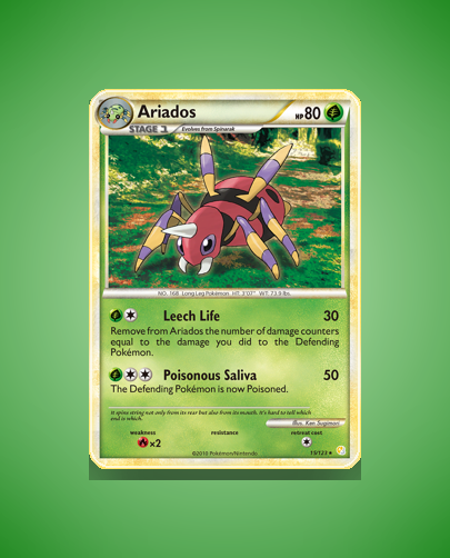 Collector’s Guide: Ariados (HeartGold SoulSilver #15)