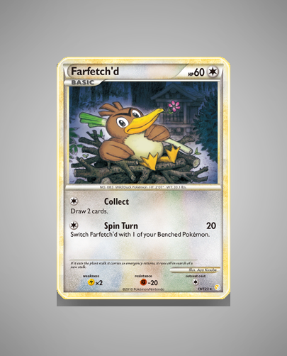 Collector’s Guide: Farfetch’d (HeartGold SoulSilver #19)