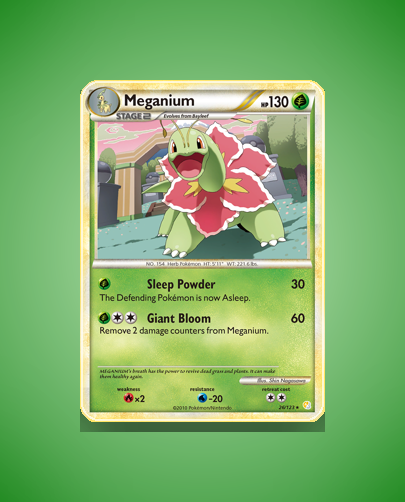 Collector’s Guide: Meganium (HeartGold SoulSilver #26)