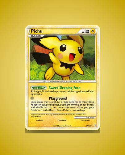 Collector’s Guide: Pichu (HeartGold SoulSilver #28)