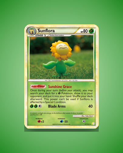 Collector’s Guide: Sunflora (HeartGold SoulSilver #31)