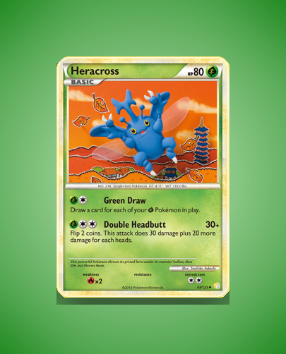 Collector’s Guide: Heracross (HeartGold SoulSilver #43)