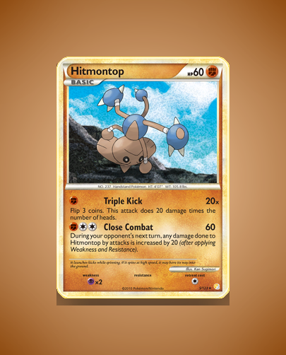 Collector’s Guide: Hitmontop (HeartGold SoulSilver #5)
