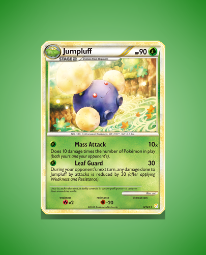 Collector’s Guide: Jumpluff (HeartGold SoulSilver #6)