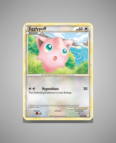 Collector’s Guide: Jigglypuff (HeartGold SoulSilver #68)