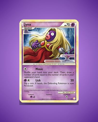 Collector’s Guide: Jynx (HeartGold SoulSilver #69)