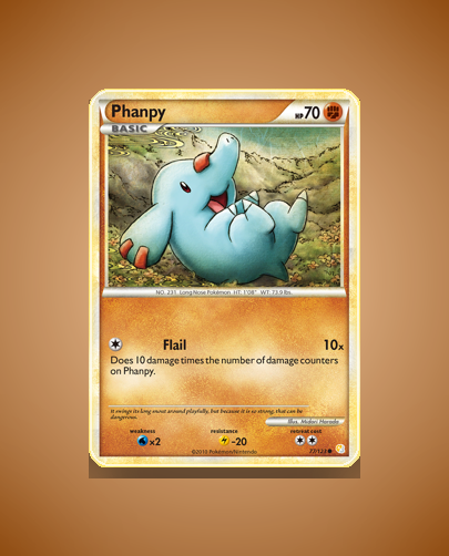 Collector’s Guide: Phanpy (HeartGold SoulSilver #77)
