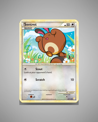 Collector’s Guide: Sentret (HeartGold SoulSilver #80)