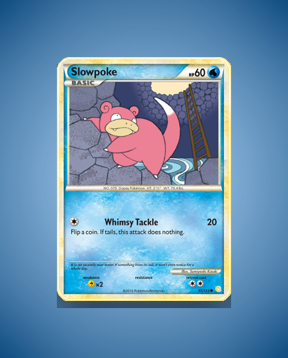 Collector’s Guide: Slowpoke (HeartGold SoulSilver #81)