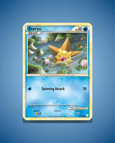 Collector’s Guide: Staryu (HeartGold SoulSilver #84)