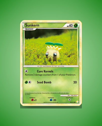 Collector’s Guide: Sunkern (HeartGold SoulSilver #85)