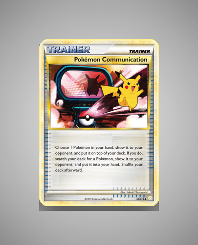 Collector’s Guide: Pokémon Communication (HeartGold SoulSilver #98)