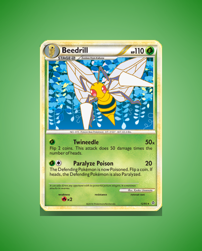 Collector’s Guide: Beedrill (HS Unleashed #12)