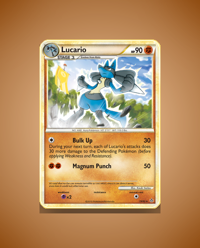 Collector’s Guide: Lucario (HS Unleashed #19)