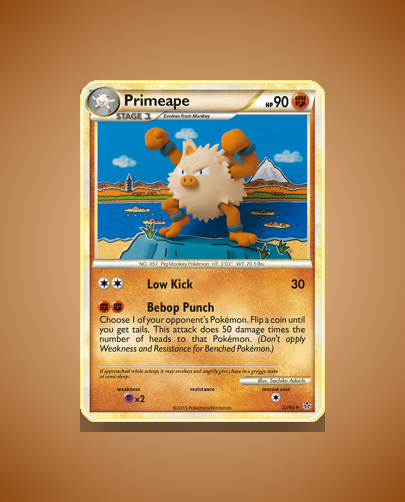 Collector’s Guide: Primeape (HS Unleashed #22)