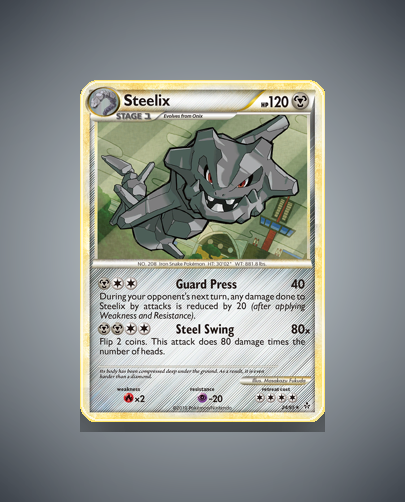 Collector’s Guide: Steelix (HS Unleashed #24)