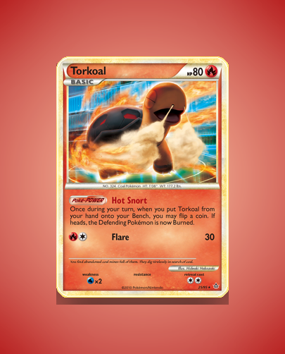 Collector’s Guide: Torkoal (HS Unleashed #25)