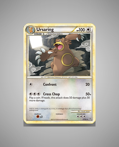 Collector’s Guide: Ursaring (HS Unleashed #27)