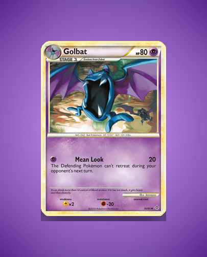 Collector’s Guide: Golbat (HS Unleashed #30)