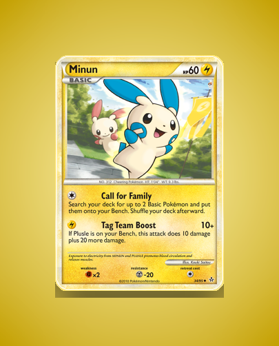 Collector’s Guide: Minun (HS Unleashed #34)