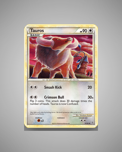 Collector’s Guide: Tauros (HS Unleashed #41)