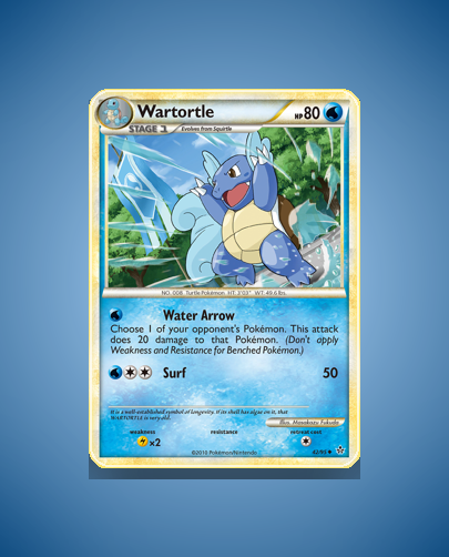 Collector’s Guide: Wartortle (HS Unleashed #42)