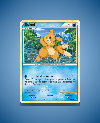 Collector’s Guide: Buizel (HS Unleashed #45)
