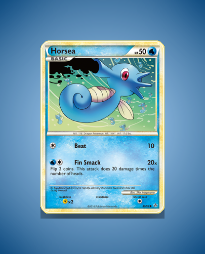 Collector’s Guide: Horsea (HS Unleashed #49)