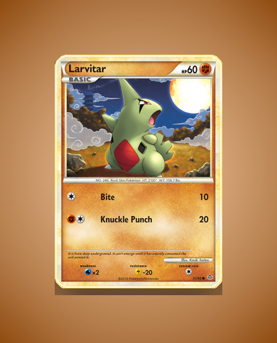 Collector’s Guide: Larvitar (HS Unleashed #51)