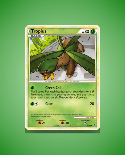 Collector’s Guide: Tropius (HS Unleashed #66)